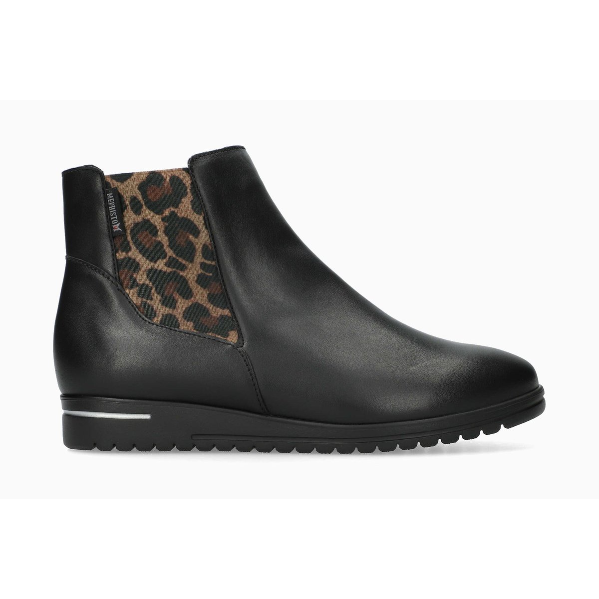 Bottines en cuir JANICE noir p5150060, MEPHISTO