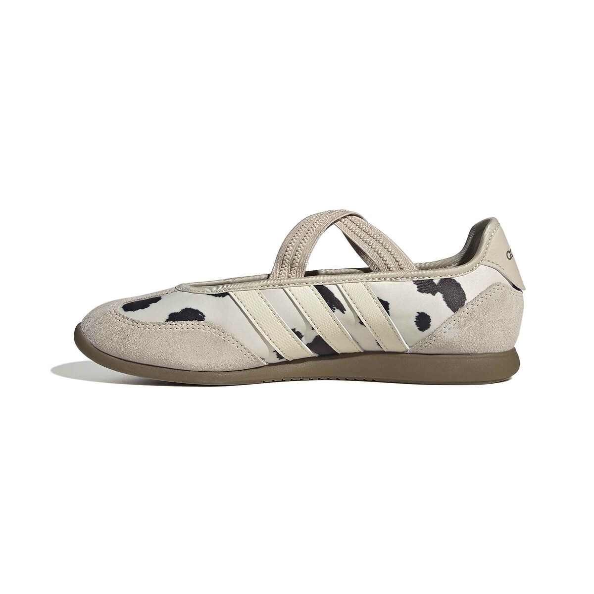 Leren ballerina's met platte hak, Mary Jane BARREDA animal ecru, ADIDAS SPORTSWEAR