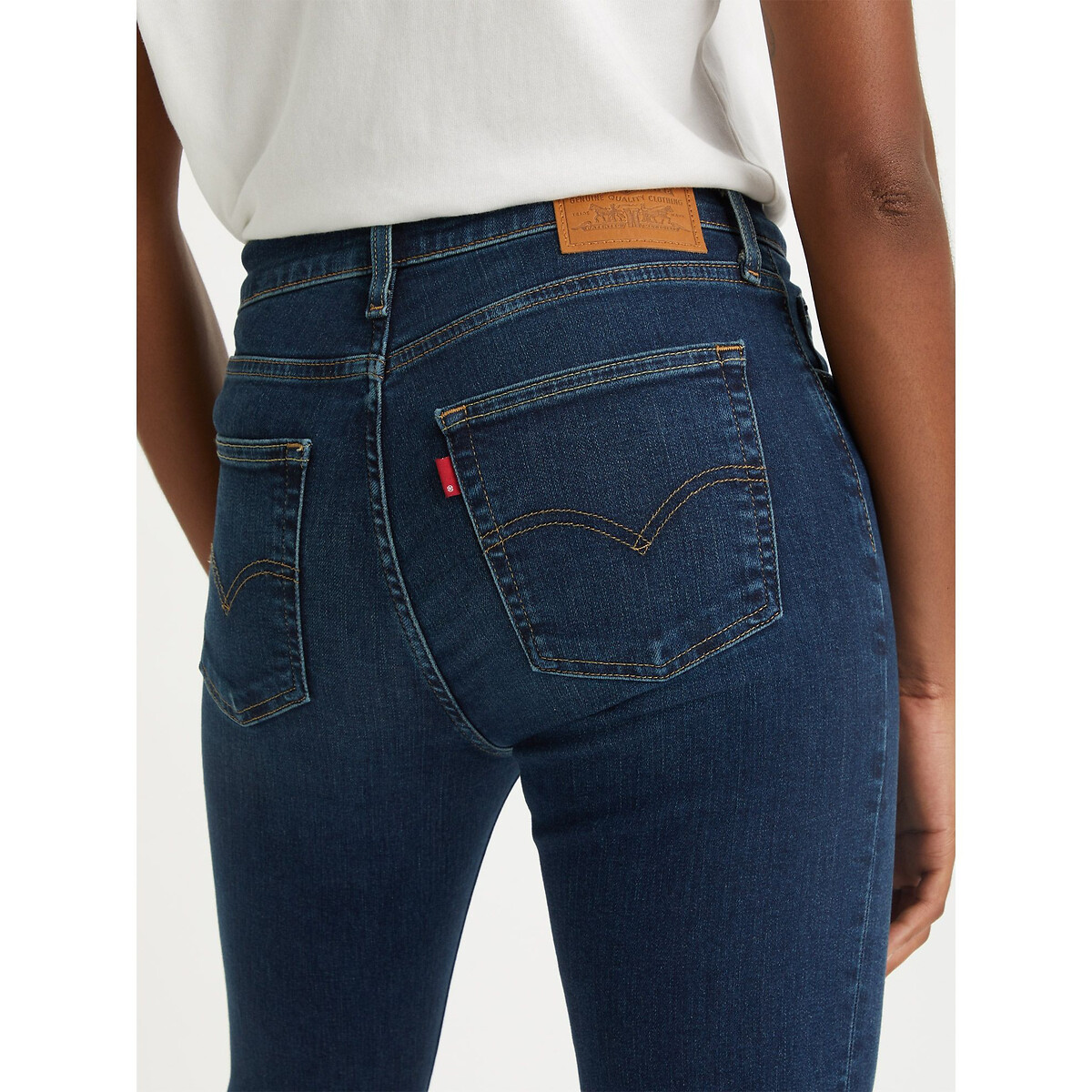 724 High Rise Straight Jeans blue swell, LEVI'S