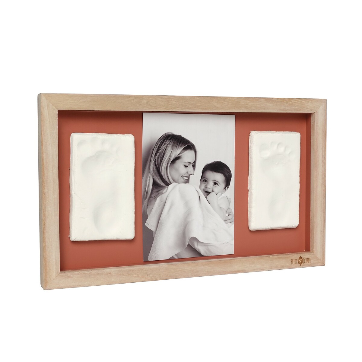 Cadre 2 empreintes terracotta, PETIT ARTICHAUT