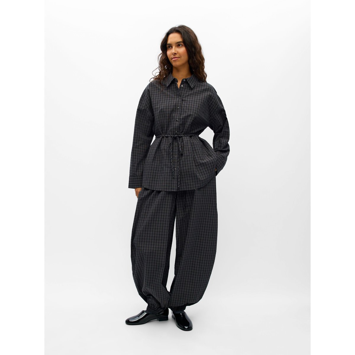 Chemise À Carreaux gris - gunmetal1, OBJECT