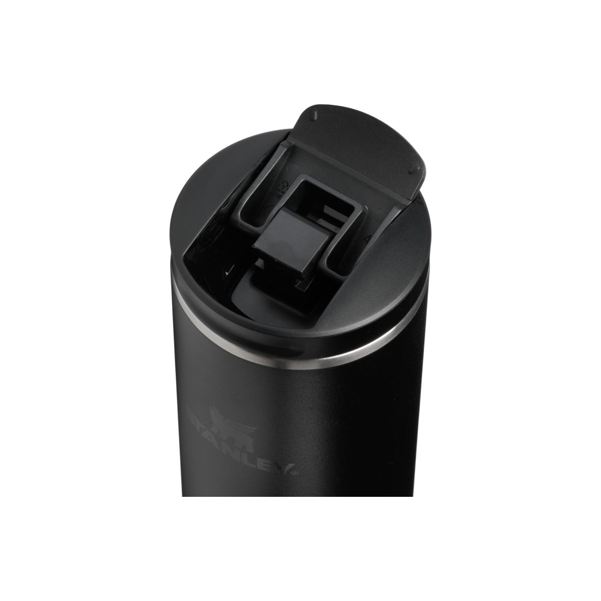 Bouteille isotherme The Transit FlipTop Mug - Black 2.0 couleur unique, STANLEY