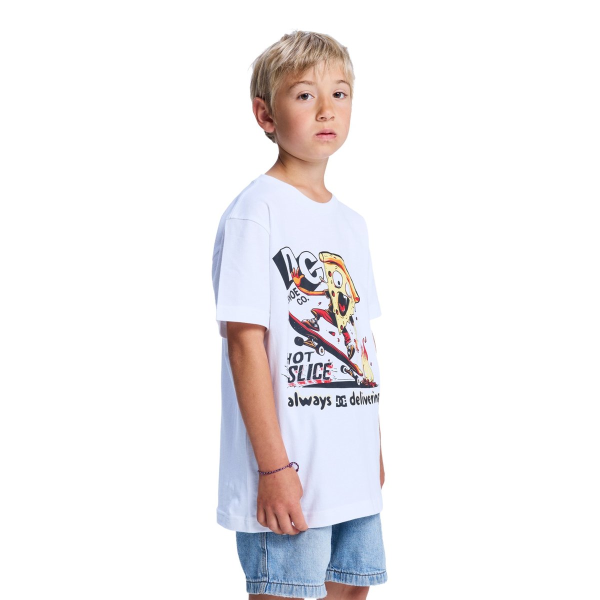 DC Shoes Apparel|Tops Garçon 8-16 ans EDBZT03443 blanc white, DC SHOES