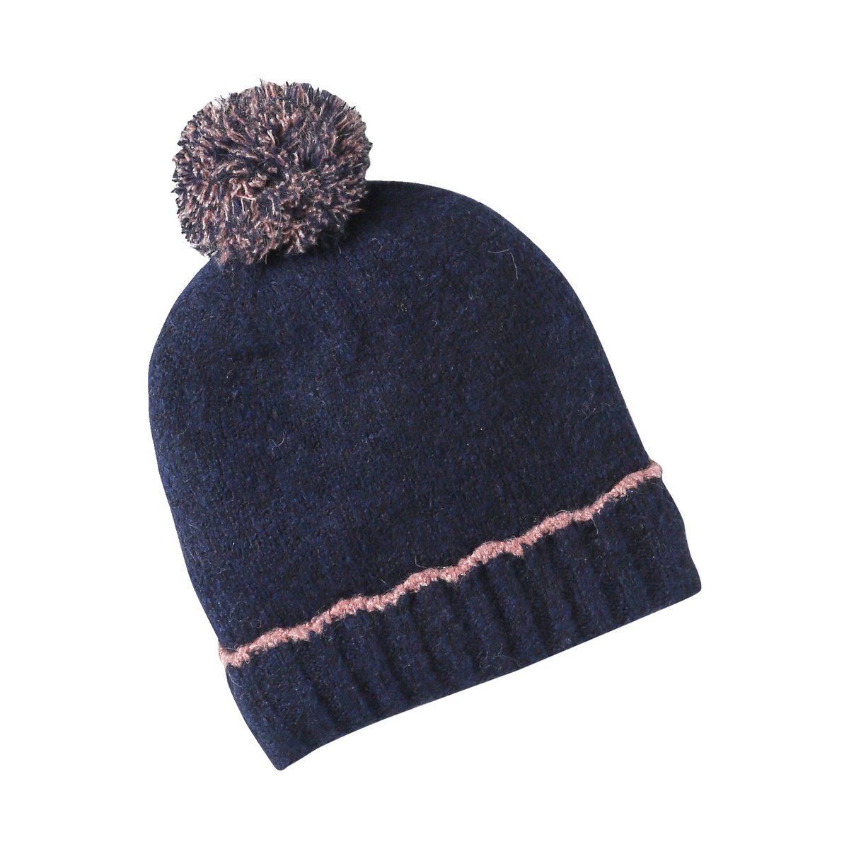 Ensemble tricot bonnet, snood et gants marine, VERTBAUDET