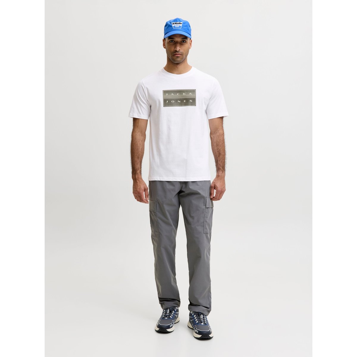 T-shirt manches courtes blanc, JACK & JONES