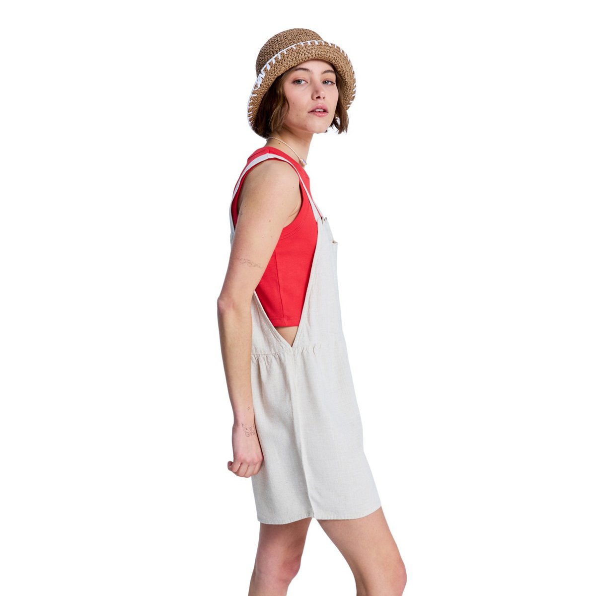 Salopette courte EASY ISLE MINI. beige natural, ROXY