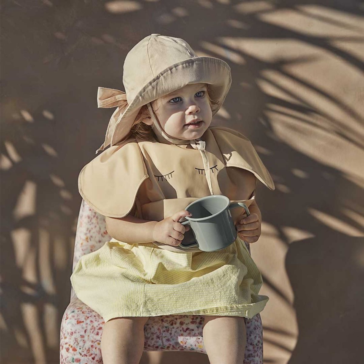 Bavoir bébé beige, ELODIE DETAILS
