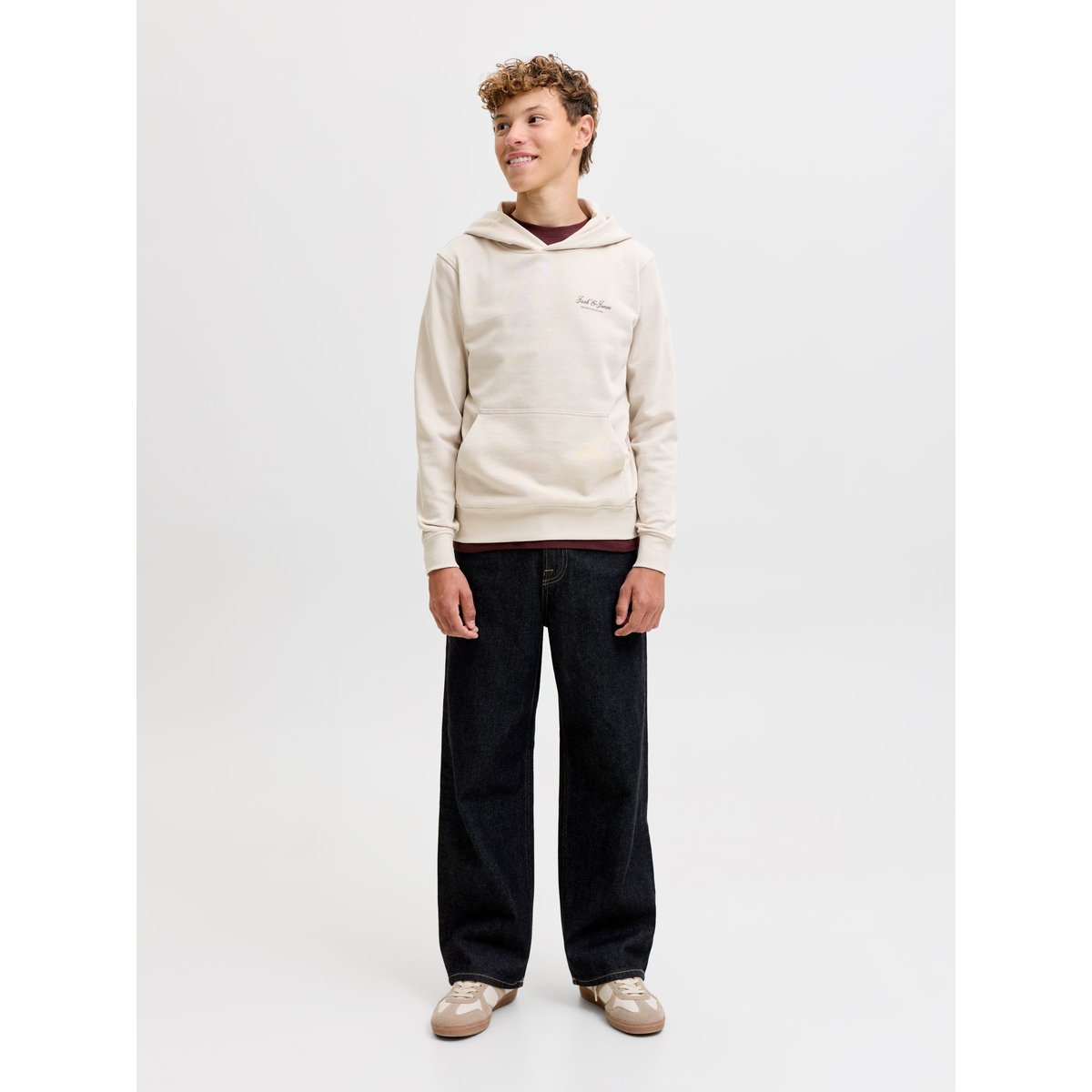 Sweat À Capuche moonbeam, JACK & JONES JUNIOR