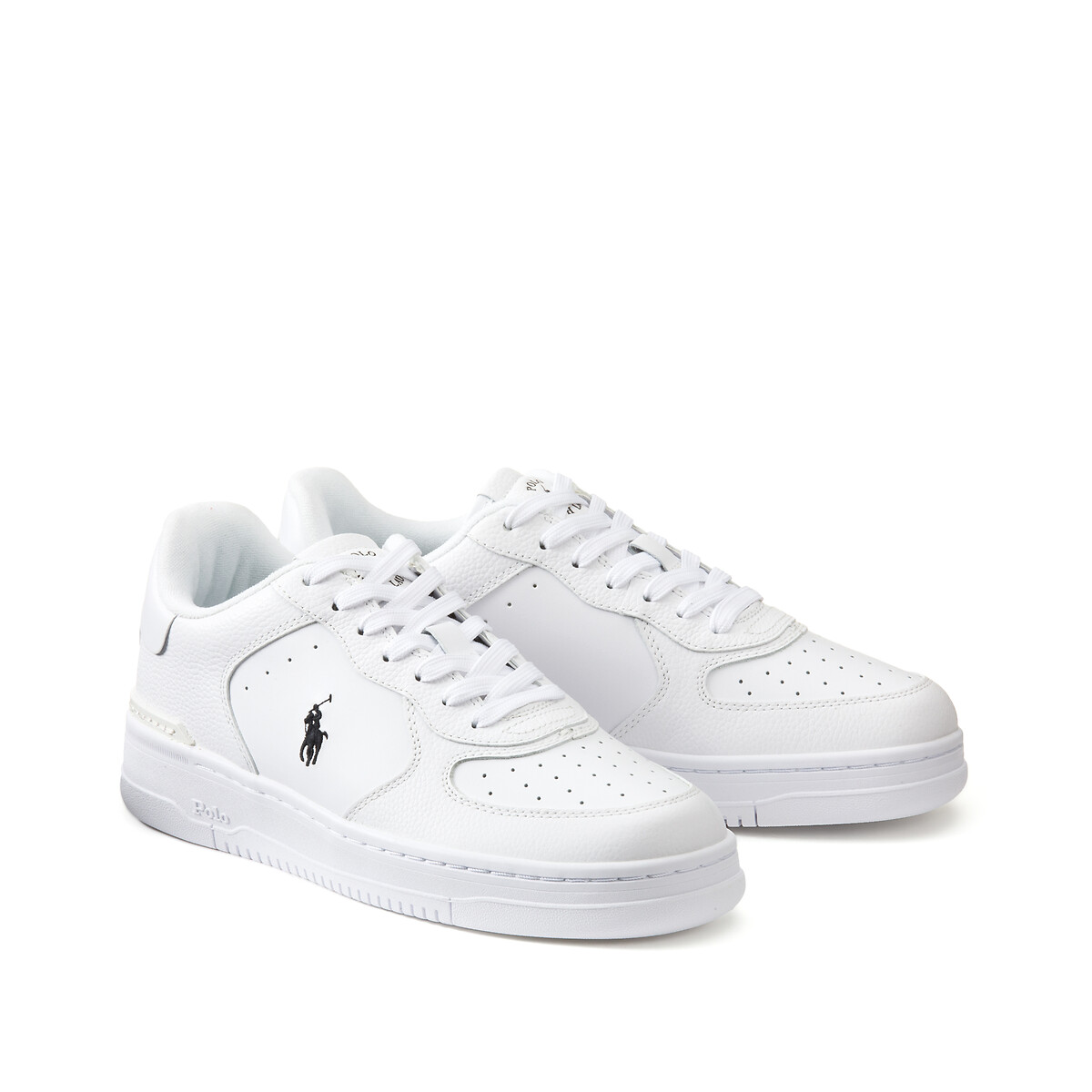 Baskets Masters Court blanc/noir, POLO RALPH LAUREN