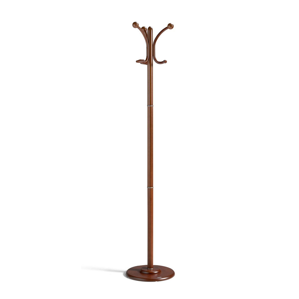 Porte-manteau en hêtre massif, GENTLE noyer, HERDASA