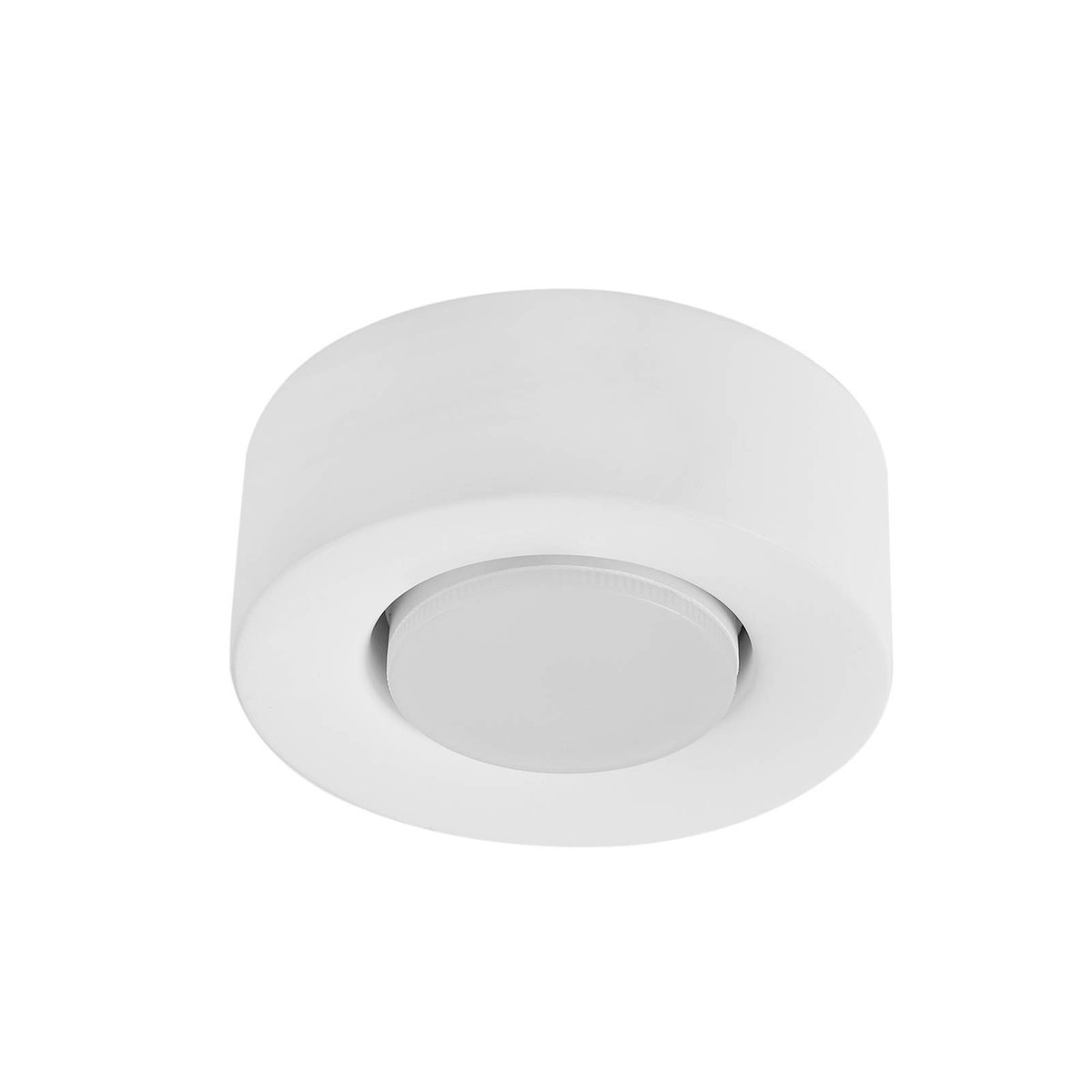 Plafonnier en plâtre, Levia blanc, LINDBY