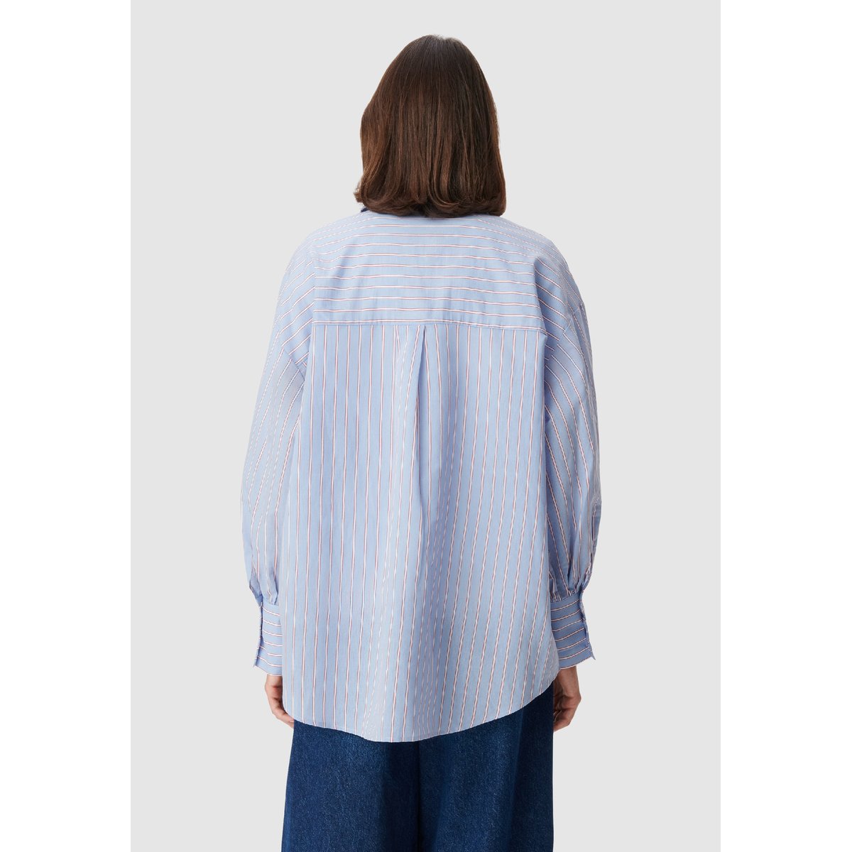 Chemise motif rayures bleu, IKKS