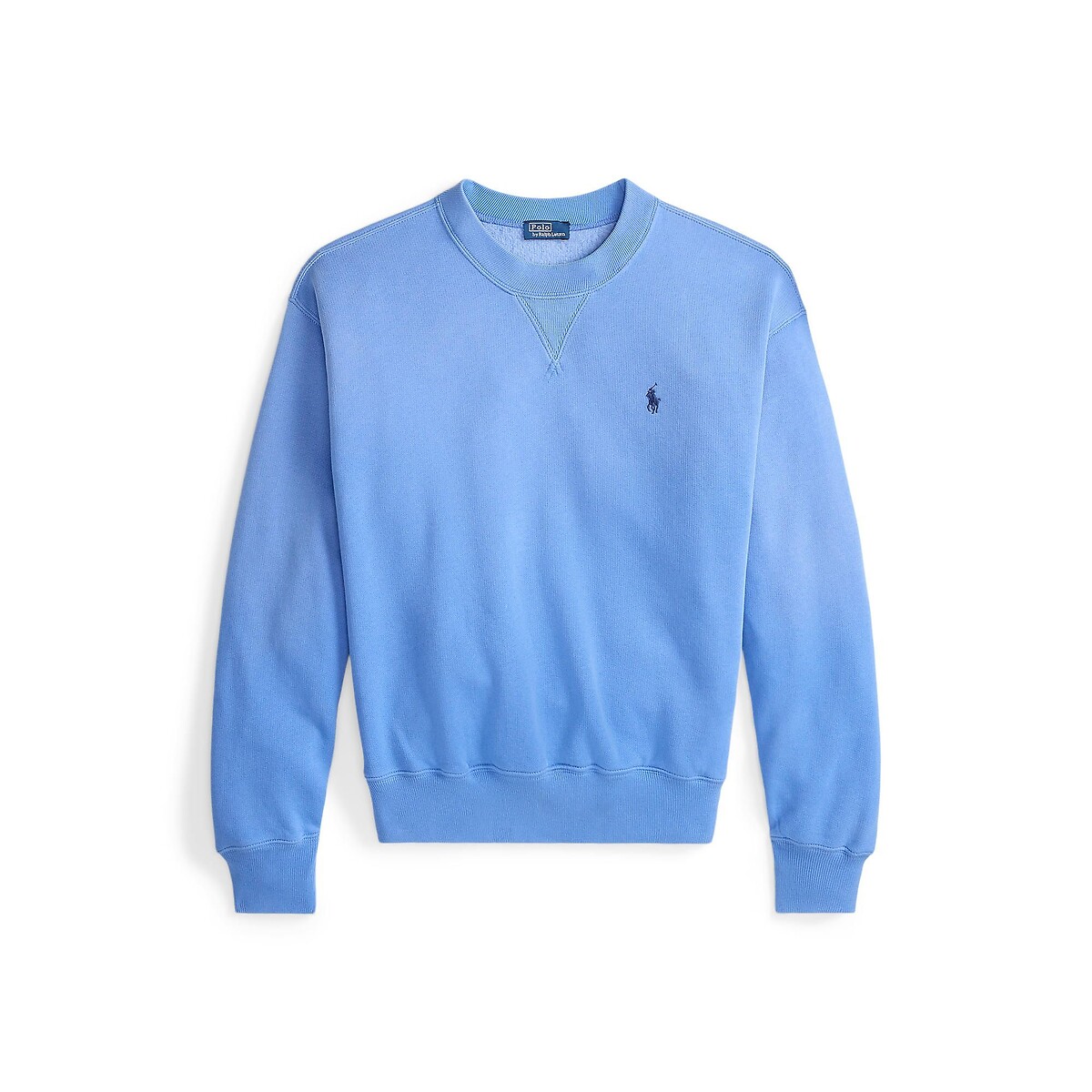 Sweat col rond manches longues bleu iris, POLO RALPH LAUREN