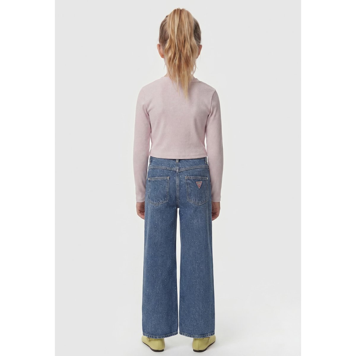 Jeans À Jambe Large Des Années 90 bleu, GUESS KIDS