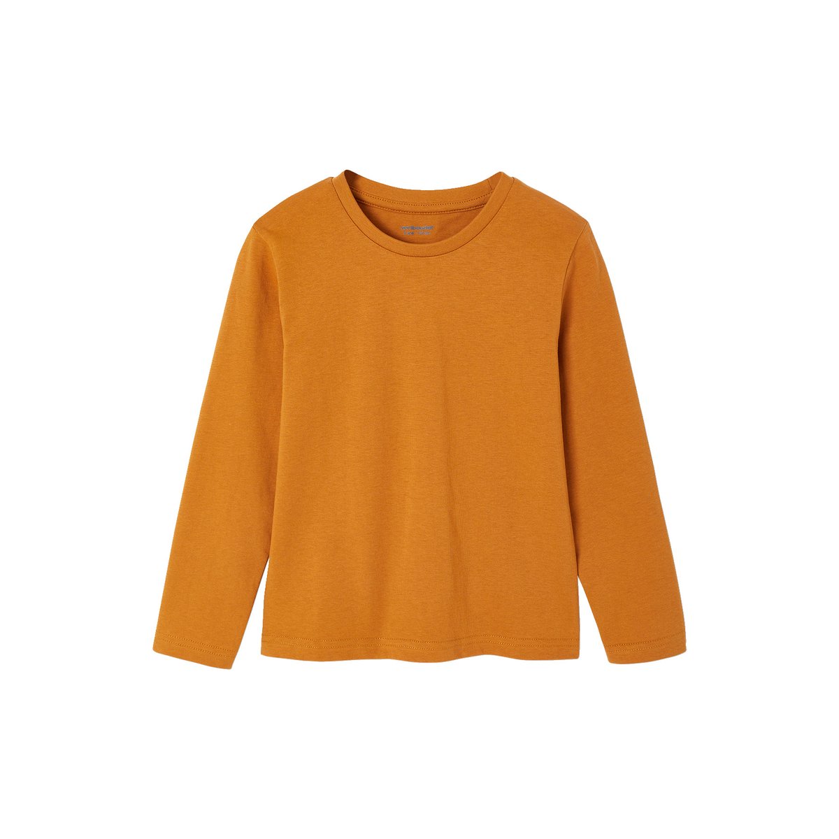Lot de 3 T-shirts manches longues anthracite, VERTBAUDET