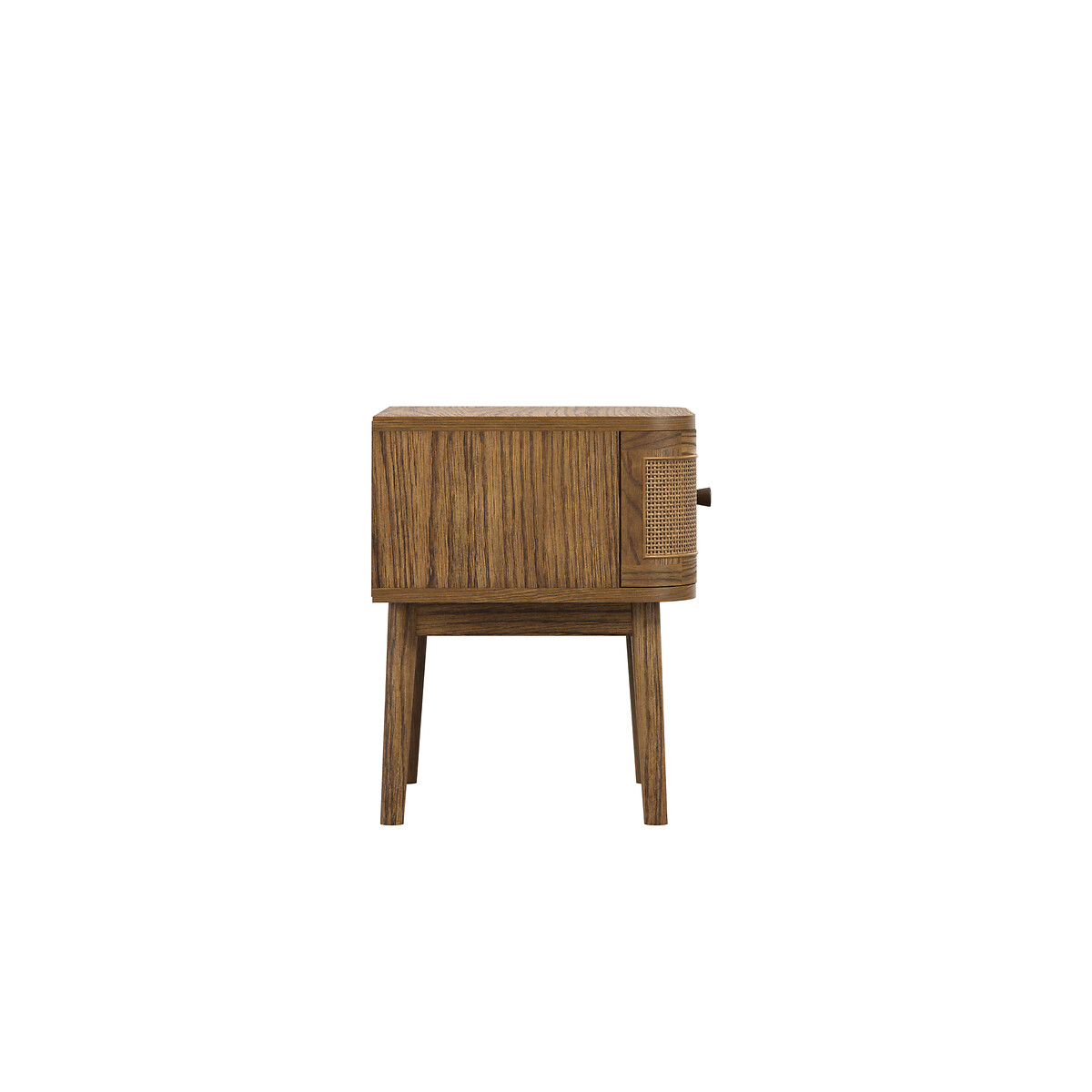 Myra Smoked Wood Bedside Cabinet smoked oak, SO'HOME