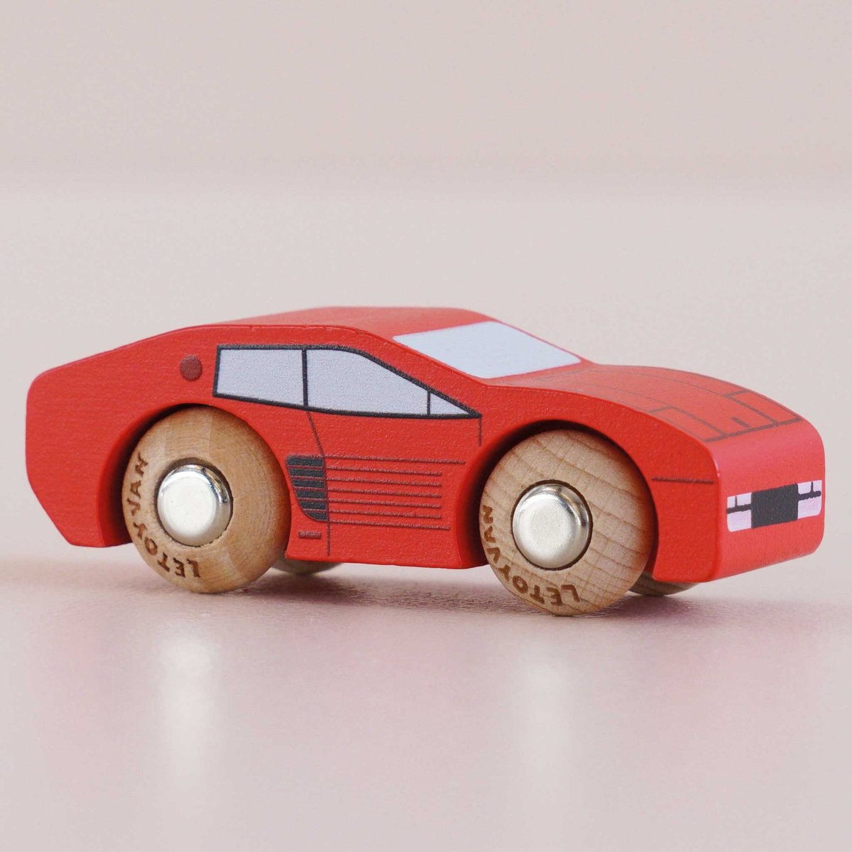 Voiture Marco No 25 rouge, LE TOY VAN