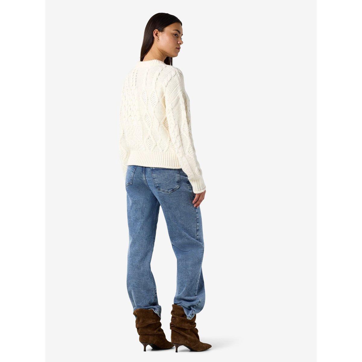 Pull En Maille gris - birch1, NOISY MAY