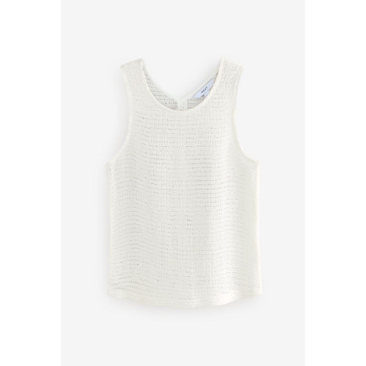 Débardeur en crochet écru, NEXT