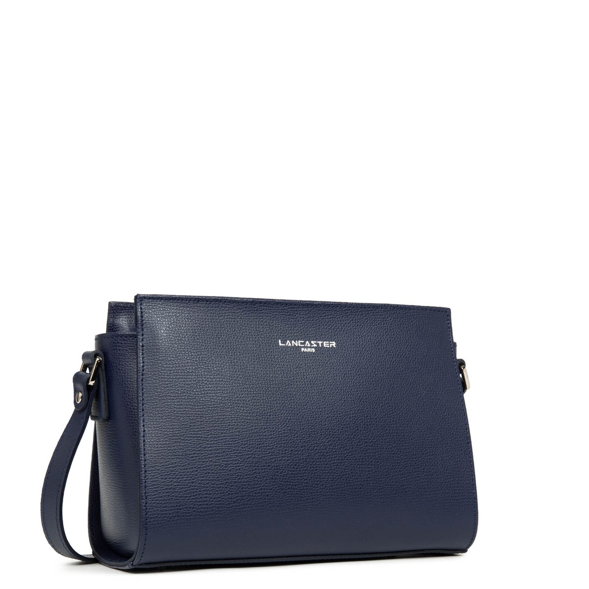 Petit sac trotteur, Made in France SIERRA bleu foncé, LANCASTER