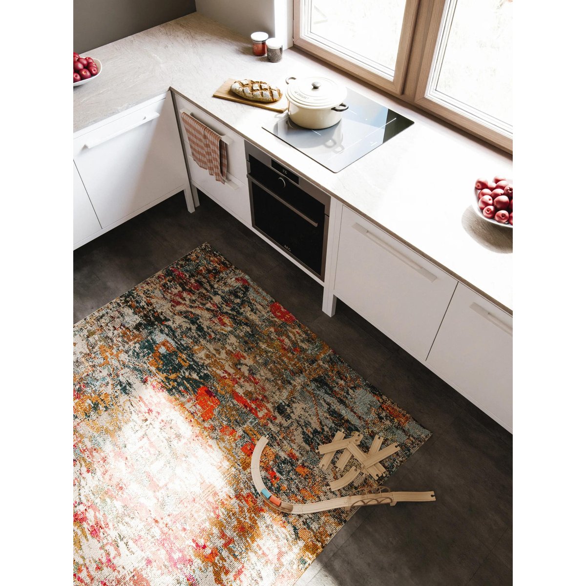 Tapis CASA multicouleur, BENUTA