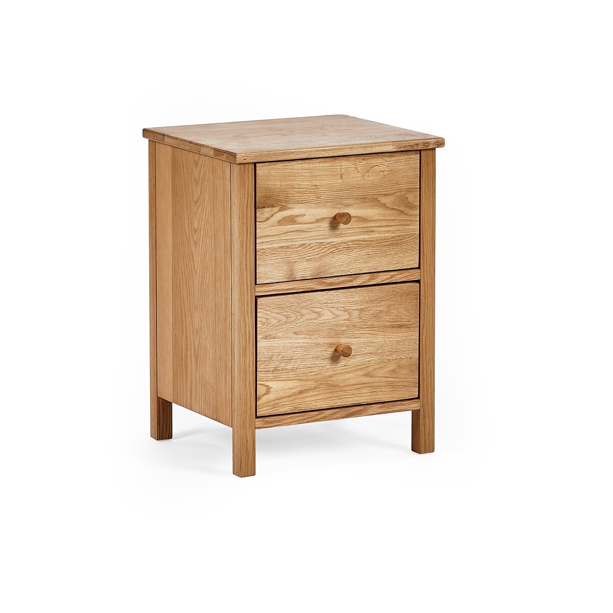 Coxhead 2 Drawer Oak Bedside oak, SO'HOME