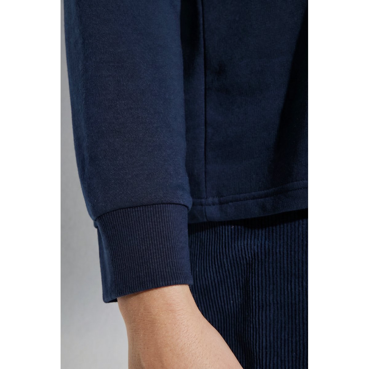 Sweat-shirt à capuche marine, ULLA POPKEN