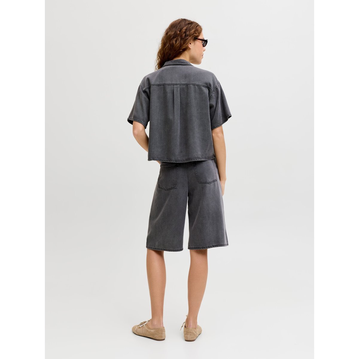Chemise En Denim medium grey denim, JJXX