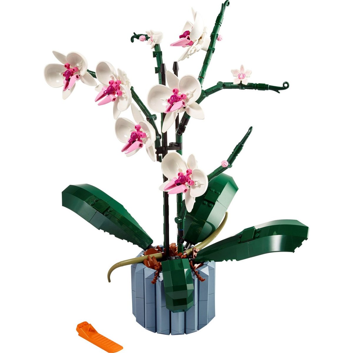 LEGO Botanicals - LEGO Creator - L'orchidée - 10311 blanc, rose, bleu, marron, LEGO