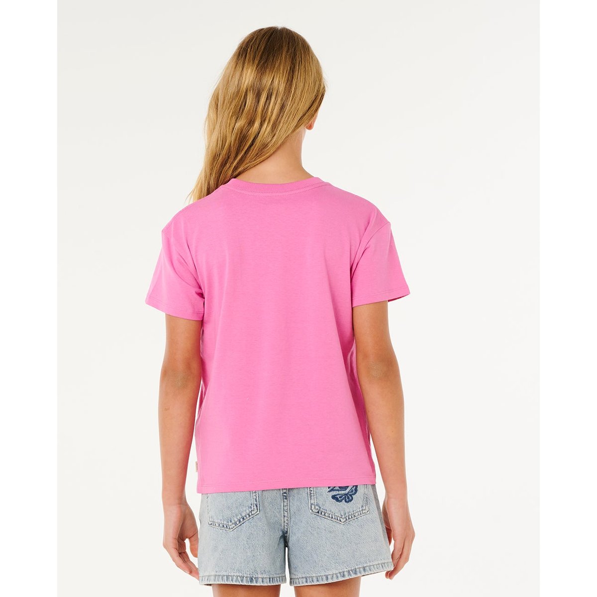T-shirt Hayley O Relaxed fille super rose, RIP CURL