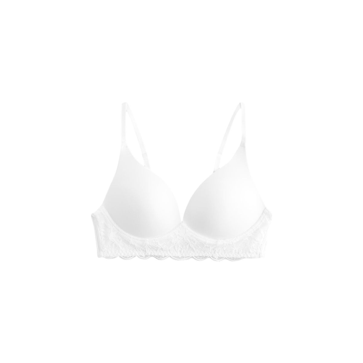 Soutien-gorge sans armatures blanc, NEXT