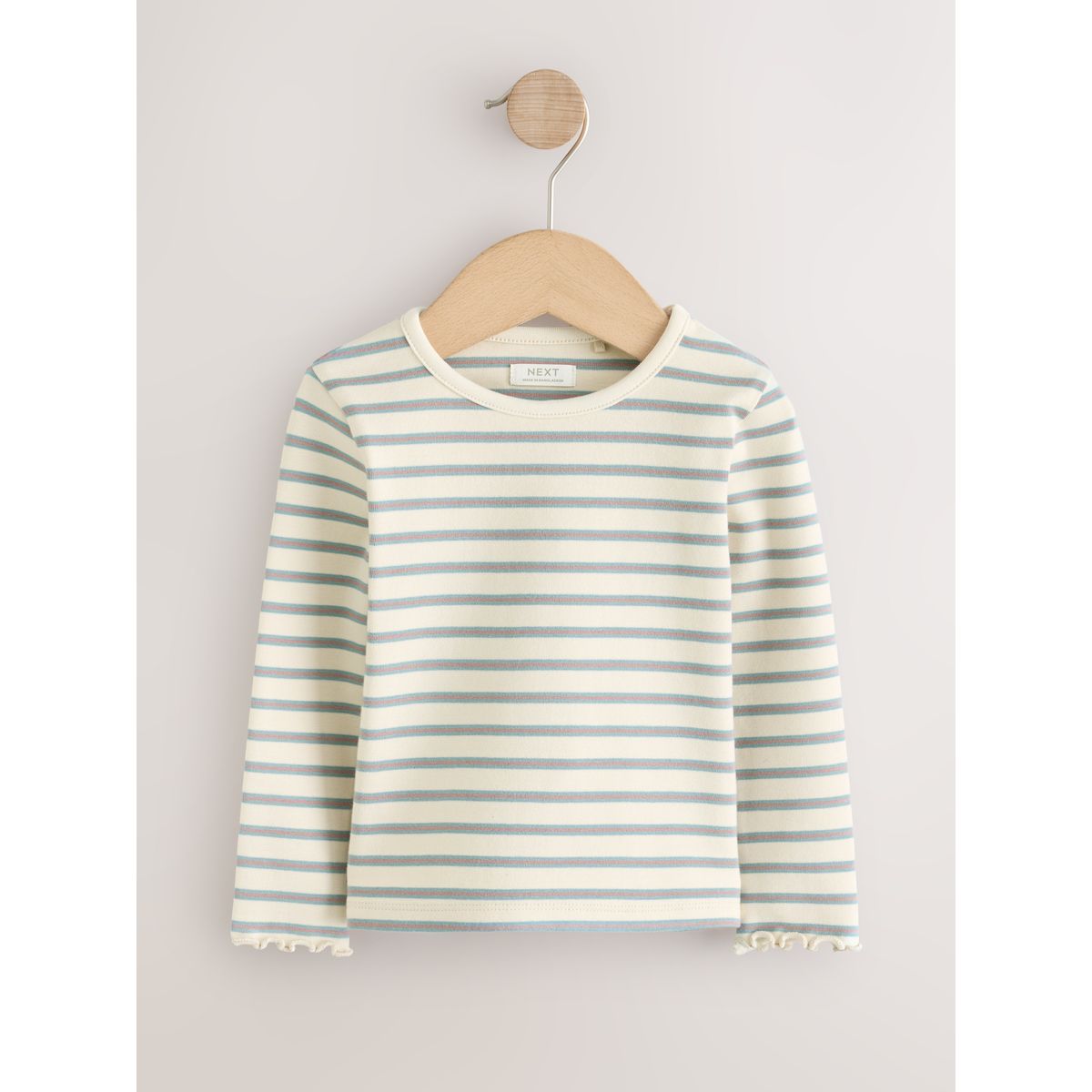 Robe salopette velours/haut manches longues vert olive, NEXT