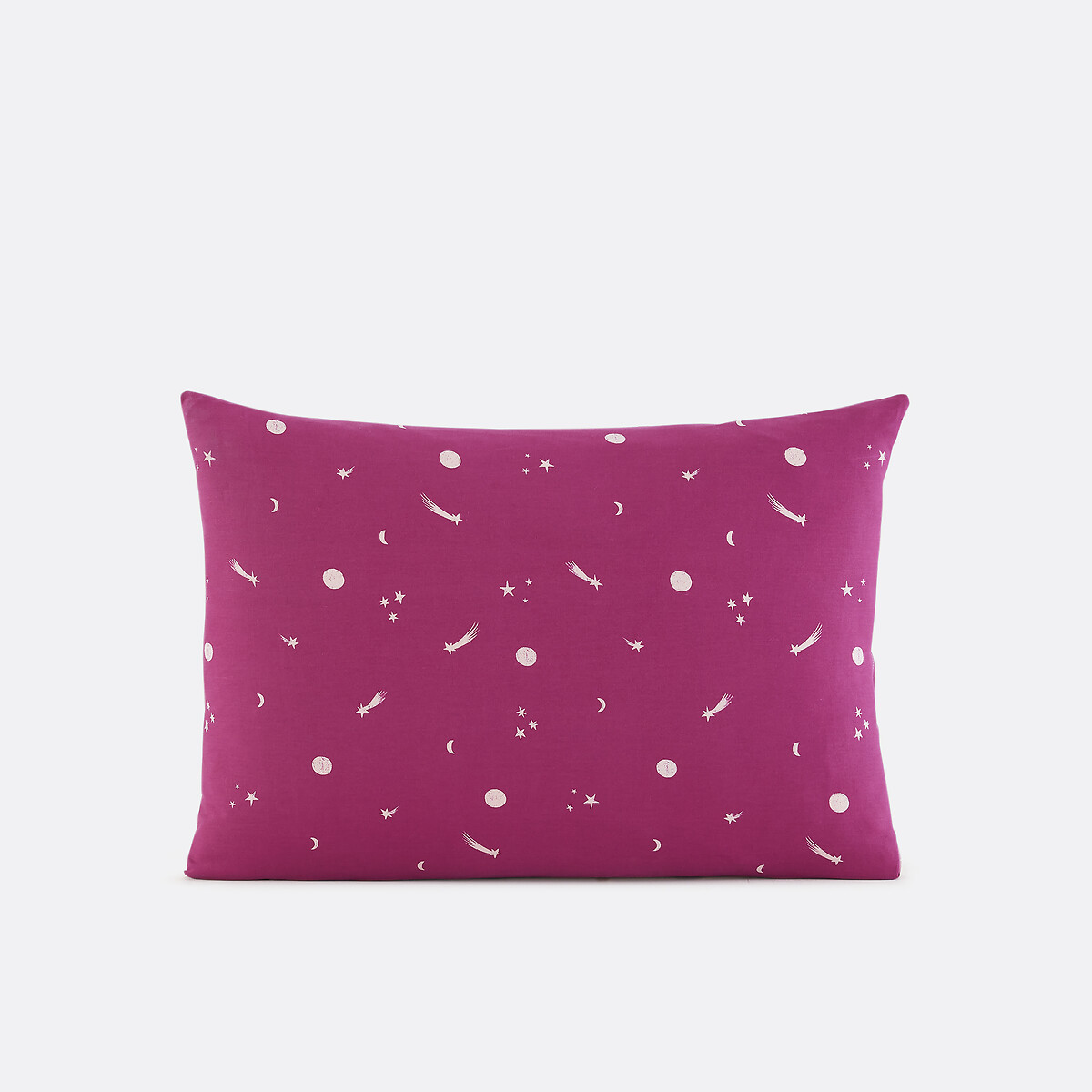 Starry Princess 30% Recycled Cotton Child’s Pillowcase pink, LA REDOUTE INTERIEURS