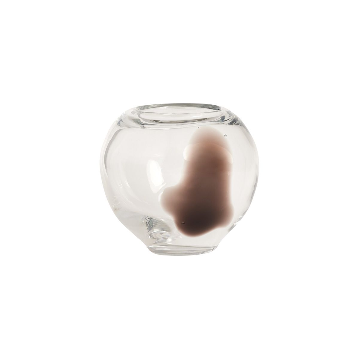 Vase en verre à pois LIVING transparent, OYOY LIVING DESIGN