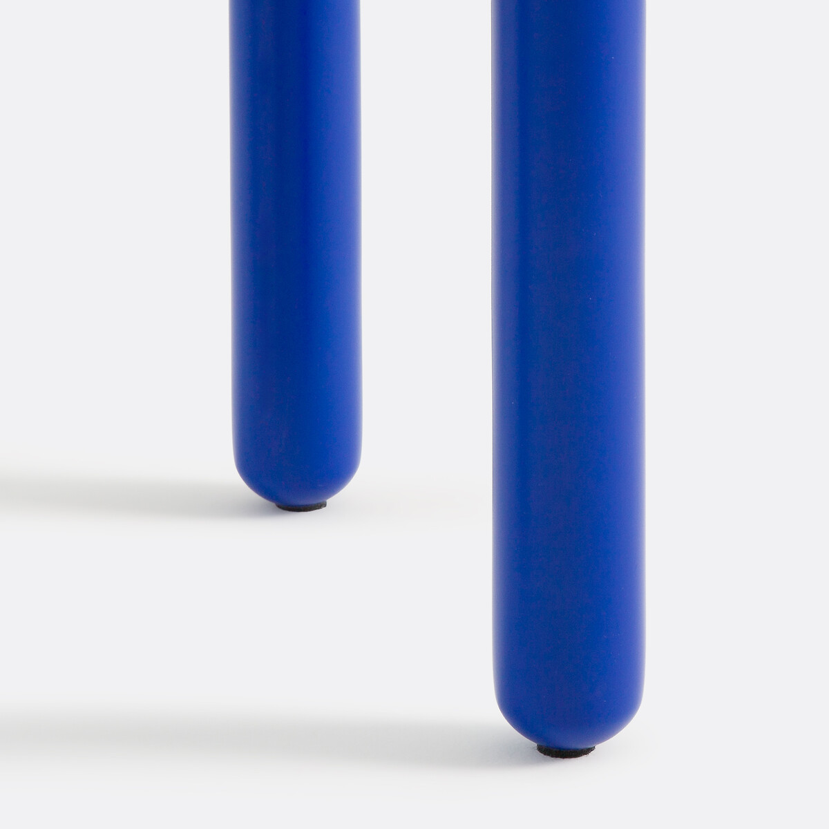 Tabouret hêtre massif coloré, COLOQUO bleu, LA REDOUTE INTERIEURS