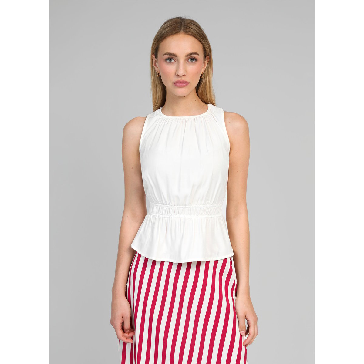 Top KANDELA blanc casse, AN'GE