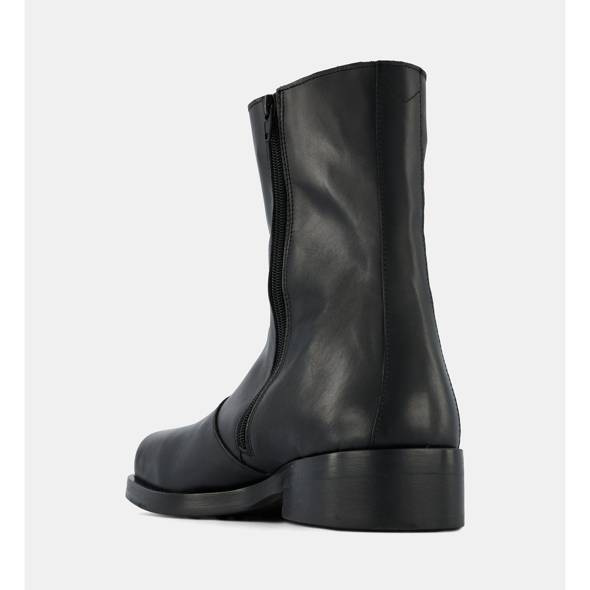Bottines orace cuir noir, COMPTOIR GL