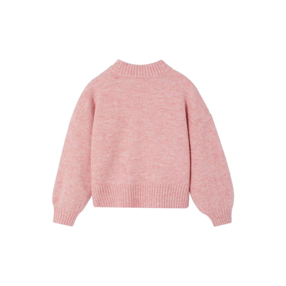Pull uni rose, VERTBAUDET
