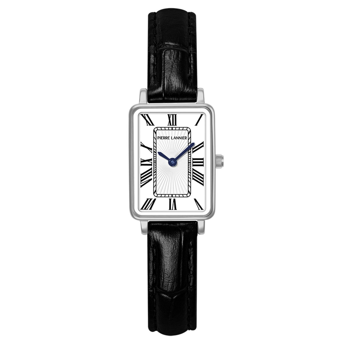 Montre Analogique ARIANE argenté blanc noir, PIERRE LANNIER