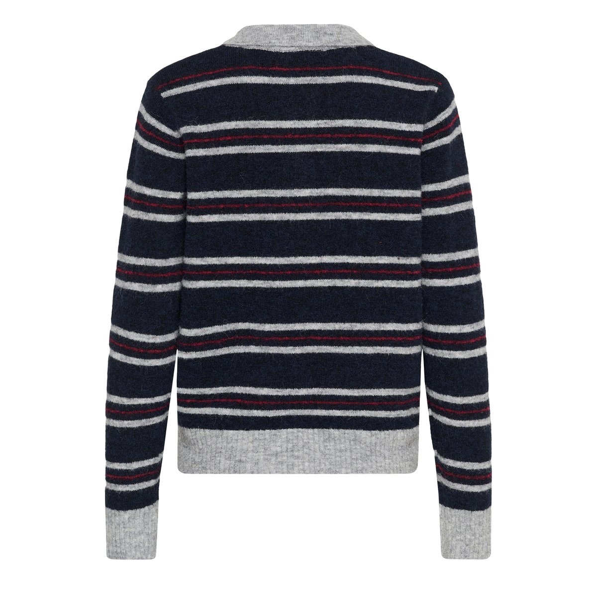 Pullover tricoté bleu navy stripe, CREAM