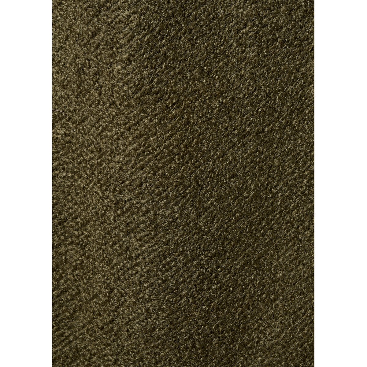 Manteau col montant en laine kaki, LA FEE MARABOUTEE