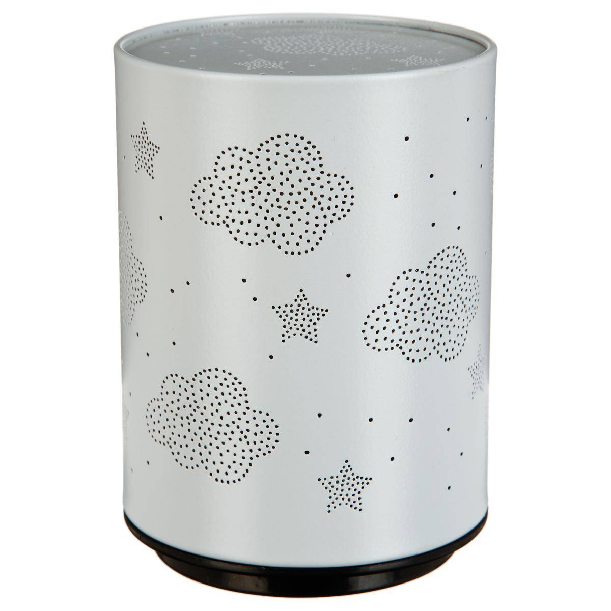 Veilleuse enfant LED PUSH gris nuage, ATMOSPHERA FOR KIDS