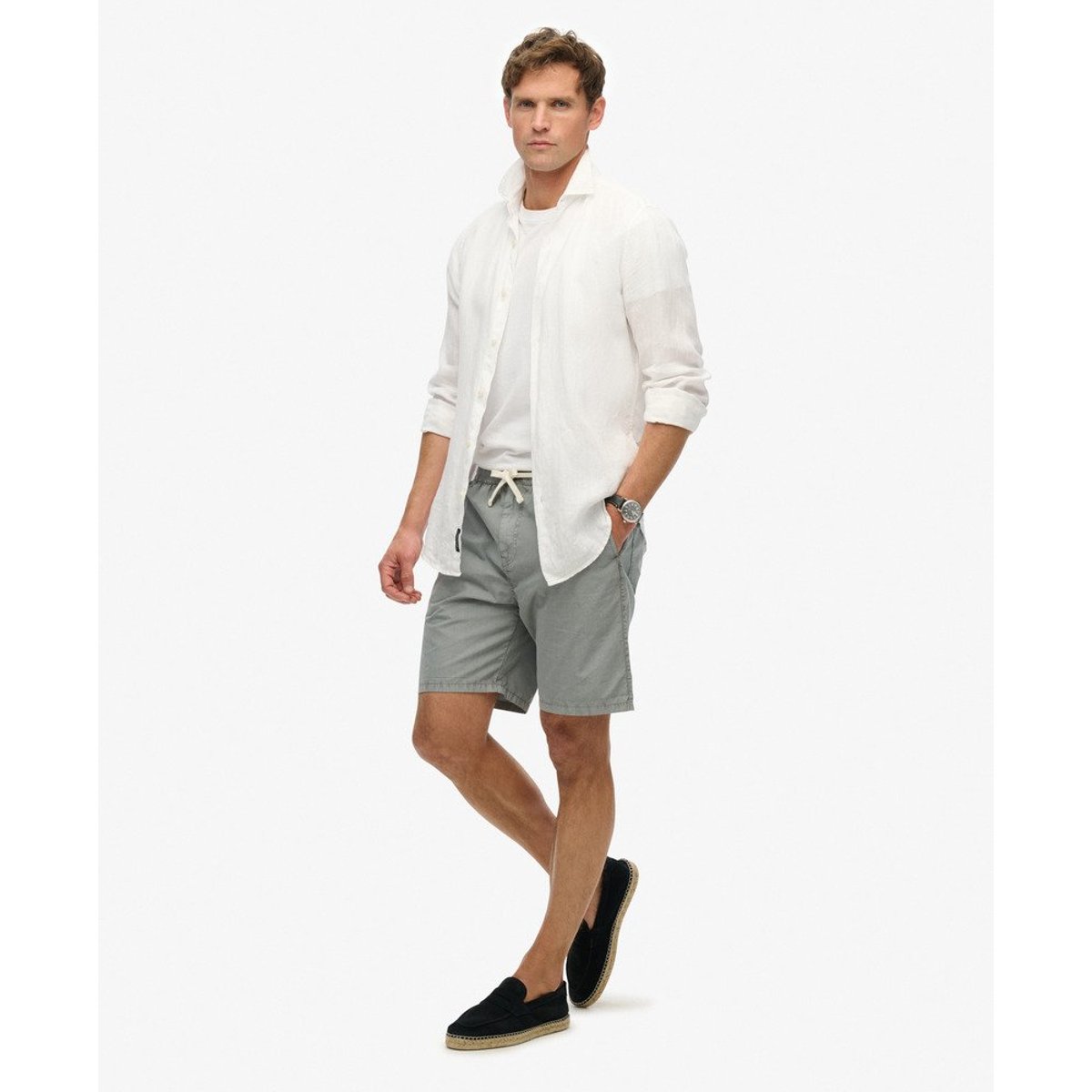 Short Essentials Walk gris, SUPERDRY