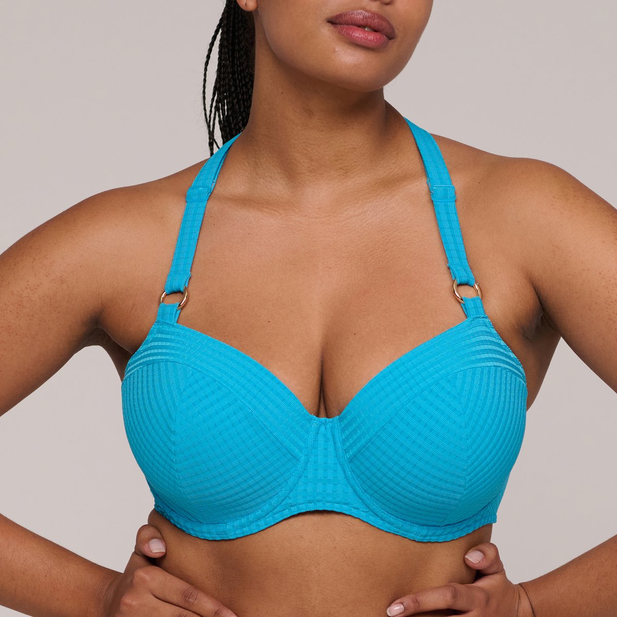 Haut de bikini balconnet rembourré KOCHI bleu - sea breeze, PRIMADONNA
