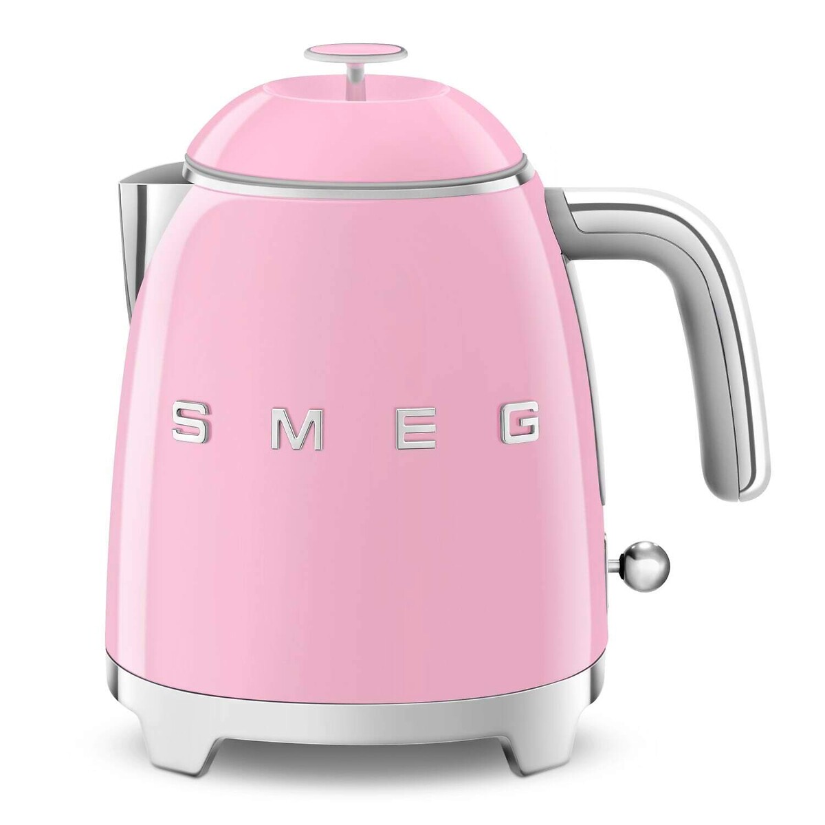 Retro Style 0.8L Mini Kettle - KLF05 pink, SMEG
