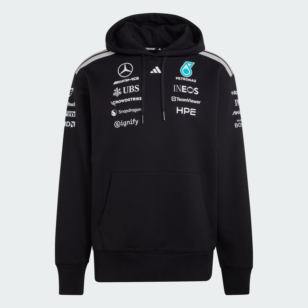 Sweat-Shirt À Capuche Pilote Mercedes - Amg Petronas Formula 1 Team Sweat-Shirt À Capuche Pilote Mercedes - Amg Petronas Formula 1 Team black, adidas Performance