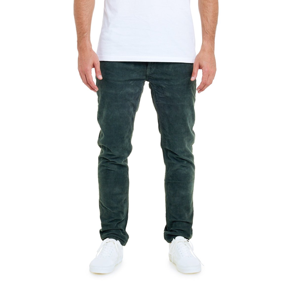 PANTALON REGULAR ROYDARKFOREST vert, PULLIN