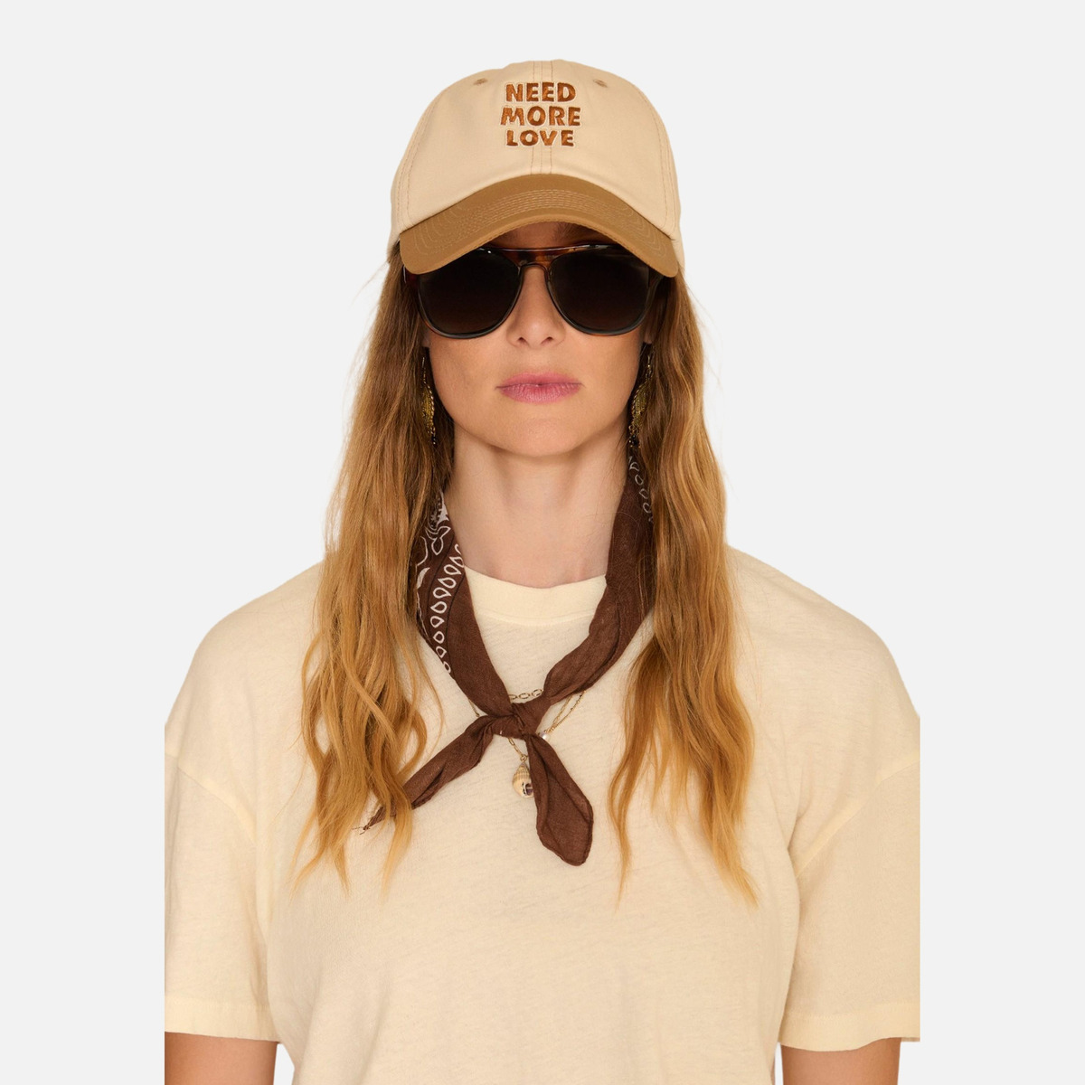Casquette ELDA naturel, MKT STUDIO