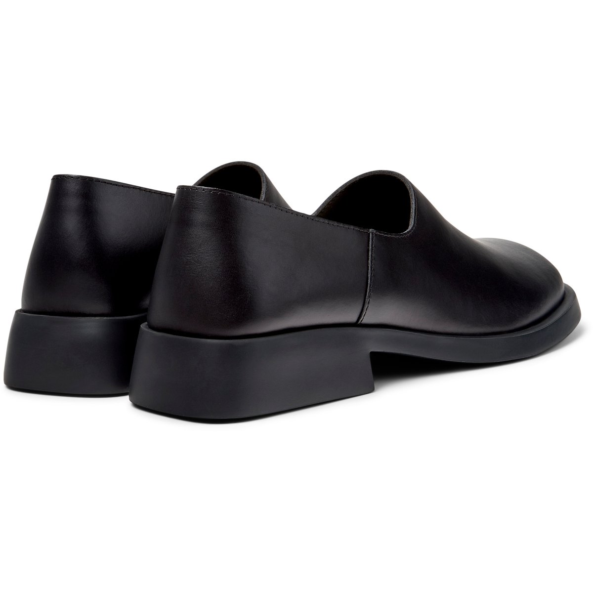 Mocassins Donna Cuir noir, CAMPER