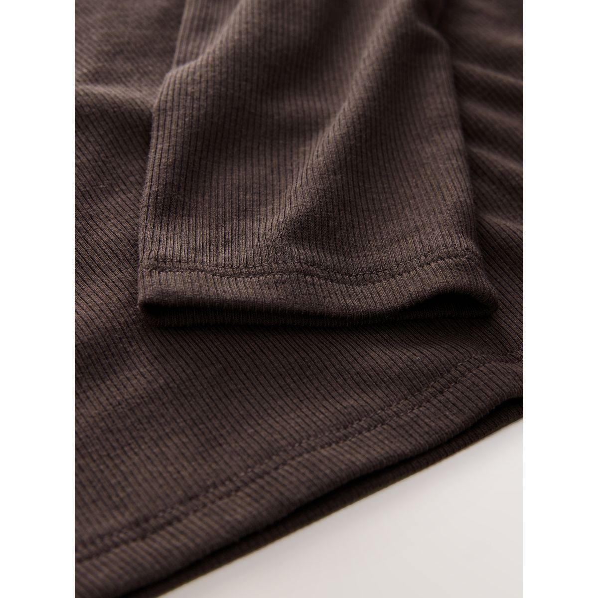 Haut manches longues en tencel™ marron, NEXT